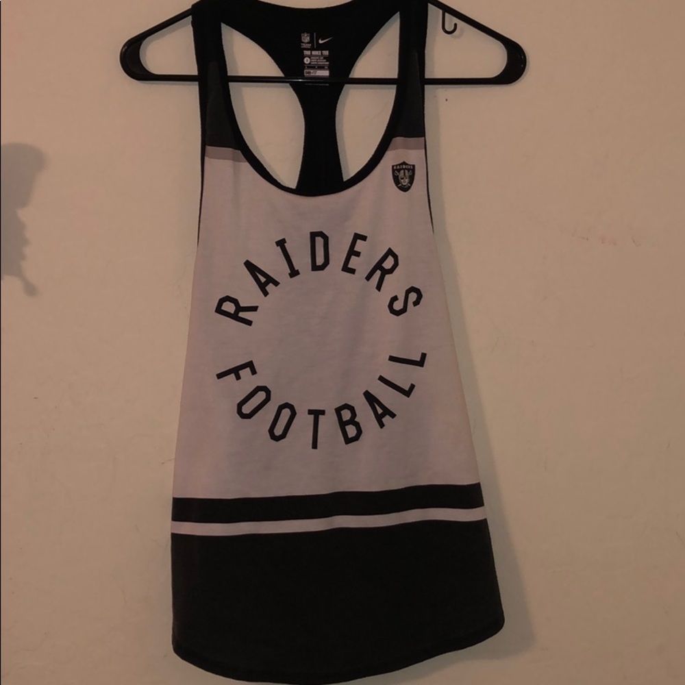 Raiders football Nike dri fit tee